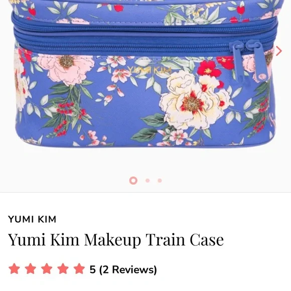 Yumi Kim Floral Makeup Train Case - Picture 1 of 13